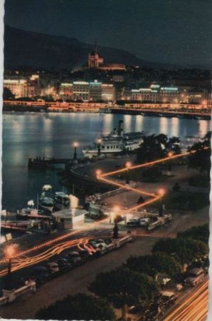 Genf - Schweiz - La Rade Illuminee Genf - Schweiz - La Rade Illuminee
