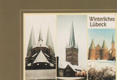Winterliches Lübeck - ca. 1975 Winterliches Lübeck - ca. 1975