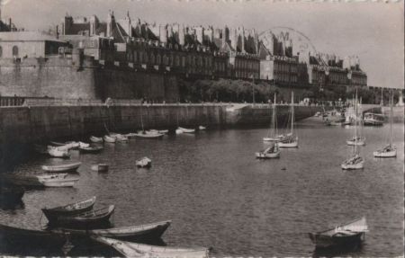 Frankreich - Saint-Malo - Avant port - 1951 Frankreich - Saint-Malo - Avant port - 1951