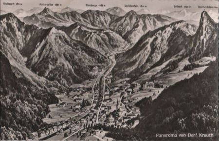 Kreuth - Panorama - ca. 1965 Kreuth - Panorama - ca. 1965