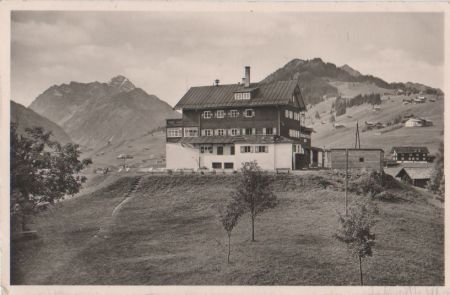 Österreich - Hirschegg - Waldemar-Petersen-Haus - 1953 Österreich - Hirschegg - Waldemar-Petersen-Haus - 1953