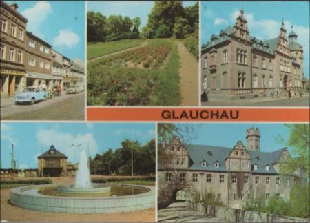 Glauchau - u.a. Dr.-Friedrichs-Straße - 1981 Glauchau - u.a. Dr.-Friedrichs-Straße - 1981