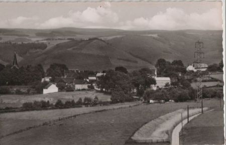 Wiblingwerde - Blick vom Fernmeldeturm - ca. 1960 Wiblingwerde - Blick vom Fernmeldeturm - ca. 1960