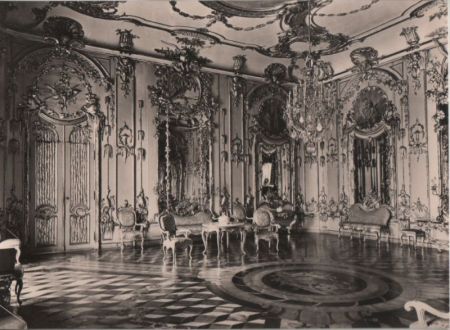 Potsdam - Sanssouci, Neues Palais, Oberes Konzertzimmer - 1967 Potsdam - Sanssouci, Neues Palais, Oberes Konzertzimmer - 1967