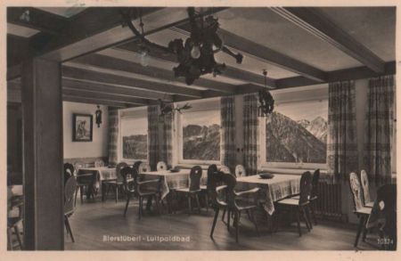 Bad Hindelang - Luitpold-Bad, Bierstübl - ca. 1955 Bad Hindelang - Luitpold-Bad, Bierstübl - ca. 1955