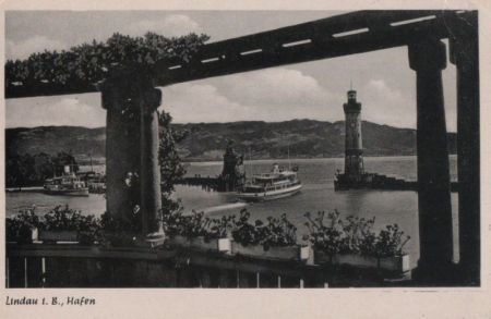 Lindau - Hafen - 1960 Lindau - Hafen - 1960