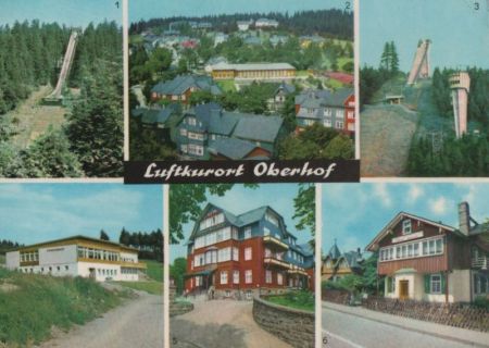 Oberhof - u.a. Schanze am Rennsteig - 1970 Oberhof - u.a. Schanze am Rennsteig - 1970