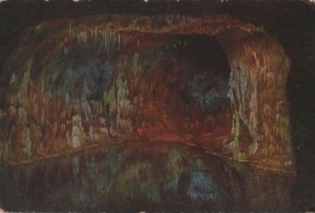 Saalfeld - Feengrotten, Blaue Grotte - ca. 1935 Saalfeld - Feengrotten, Blaue Grotte - ca. 1935