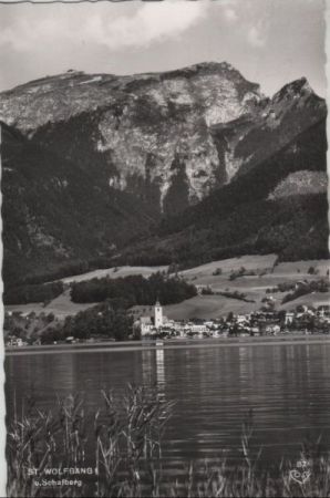 Österreich - St. Wolfgang - und Schafberg - ca. 1960 Österreich - St. Wolfgang - und Schafberg - ca. 1960