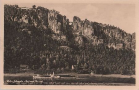 Rathen - Bastei - 1954 Rathen - Bastei - 1954