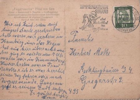 Plön - Fegetasche