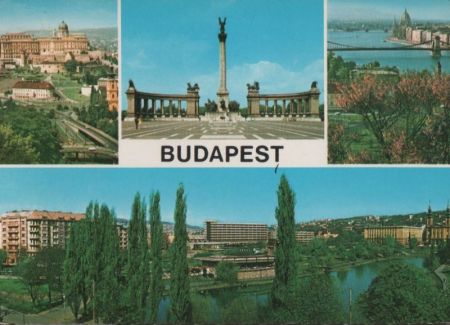 Ungarn - Budapest - mit 4 Bildern - 1978 Ungarn - Budapest - mit 4 Bildern - 1978