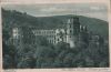 Heidelberg - Schloss, gesehen von Terrasse - 1929