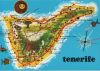 Spanien - Teneriffa - Übersichtskarte - ca. 1985