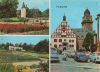 Plauen - u.a. Rathaus - 1973