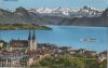 Schweiz - Luzern - mit Alpen - ca. 1955