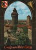 Nürnberg - Blick zur Burg - ca. 1975
