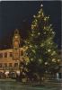 Heilbronn - Rathaus, Weihnachtsstimmung - 1985