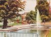 Erfurt - Internationale Gartenbauaustellung, Wasserspiel mit Volkssternwarte - 1972