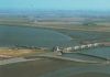 Tönning - Eidersperrwerk - Luftbild - ca. 1985