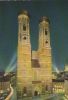 München - Beleuchtete Frauenkirche - ca. 1975