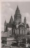 Mainz am Rhein - Mainz - Gutenbergdenkmal und Dom - ca. 1955