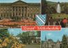 Kassel - Schloßpark mit Schloß, Löwenburg und Großer Fontäne - ca. 1980