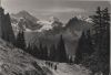 Schweiz - Wengen - Breithorn und Tschingelhorn - ca. 1965