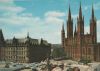 Wiesbaden - Marktkirche und Rathaus - ca. 1975