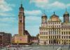 Augsburg - Rathaus und Perlachturm - 1970