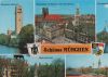 München u.a. Marienplatz mit Rathaus - 1989