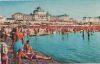 Niederlande - Den Haag, Scheveningen - Strand met Kurhaus - ca. 1965