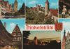 Dinkelsbühl - Wörnitztor, Wehrtürme, Knabenkapelle, Hezelhof, Wörnitz, Deutsches Haus - ca. 1975