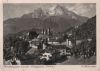 Berchtesgaden - mit dem Watzmann - 1954