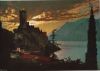 Italien - Malcesine - Il castello al tramonto - ca. 1980