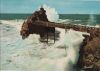 Frankreich - Biarritz - Vague de Equinoxe au Rocher de la Vierge - ca. 1980