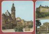 Altenburg - Blick zum Rathaus, Schloß, Theater - 1987