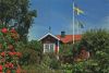 Schweden - Schweden - Haus mit Fahne