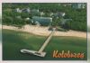 Kolobrzeg - Polen - Strand aus der Luft