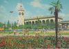 unbekannter Ort - Gebäude und Palme