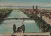 München - Isarpartie mit Gebirge - ca. 1975