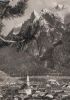 Mittenwald gegen Karwendelgebirge - ca. 1955