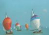 Ungarn - Balaton - Segelschiffe - 1983