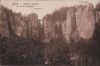 Sächsische Schweiz - Bastei, Blick vom Gansfelsen - ca. 1935