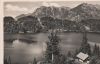 Freibergsee mit Waldotel bei Oberstdorf - 1956