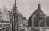 Nürnberg - Marktplatz - Schöner Brunnen - 1956