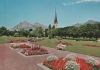 Schweiz - Bad Ragaz - Kurpark mit Gonzen - ca. 1975