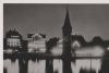 Lindau - Hafen bei Nacht - ca. 1965