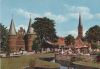 Blick auf Holstentor in Lübeck - ca. 1975